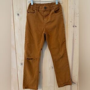 Boys size 10 carters skinny stretch khakis